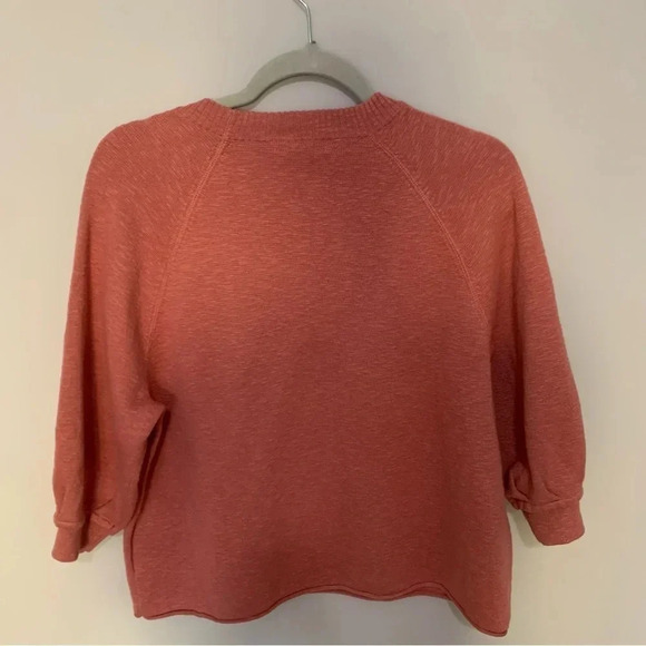Madewell Telluride Pullover Sweater Dusty Salmon Size XS - Picture 5 of 8